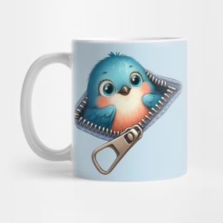 Cute Blue Jay Mug